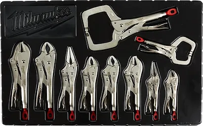 10PC TORQUELOCK PLIERS KIT