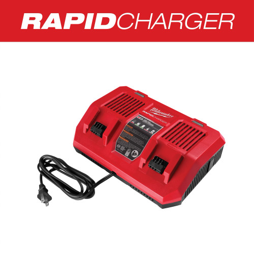 Milwaukee M18™ Dual Bay Simultaneous Rapid Charger