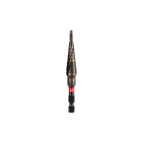 Milwaukee 3/16"-7/8" Step Drill Bit (12 Steps)