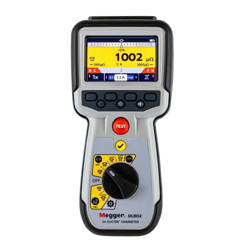 MEGGER DLRO2 2A Ductor Low Resistance w/data storage