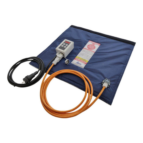 Ultraheat PS-Silicone Heating blanket with adjustable-digital controller (0-90ºC). 51"x51"