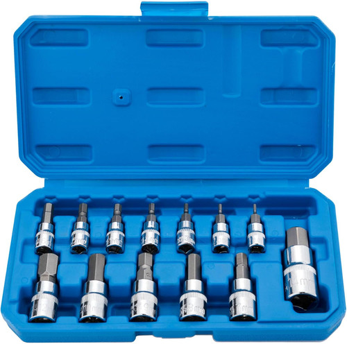 13 Piece Metric 2mm-14mm Allen Set with Case