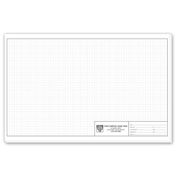 Graph Paper - Standard 1/4" Large Padded