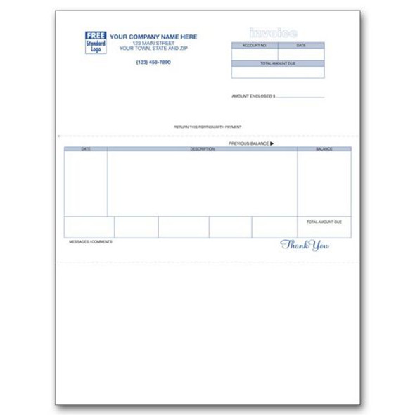 Classic Laser/Inkjet Invoice