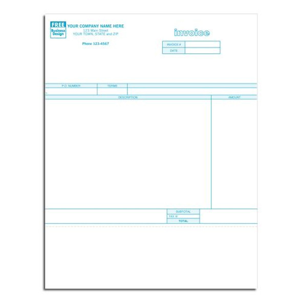 Classic Laser/Inkjet Invoice