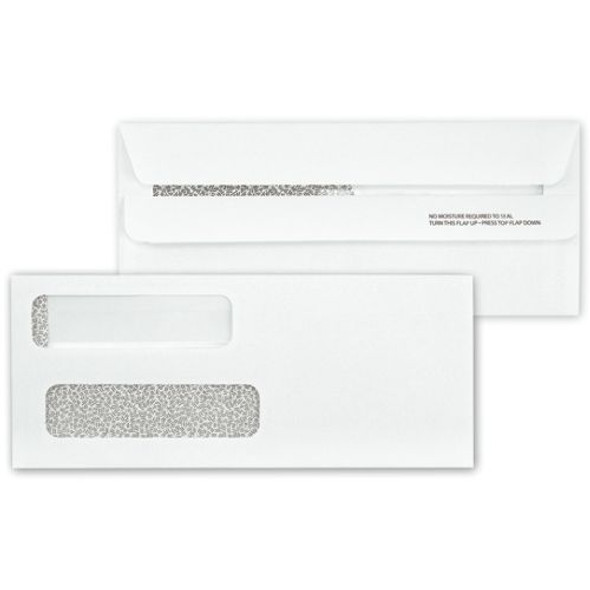 Check Envelopes, Double Window, Self Seal