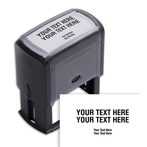 Design Your Own Stock Stamp, Large - Self-Inking