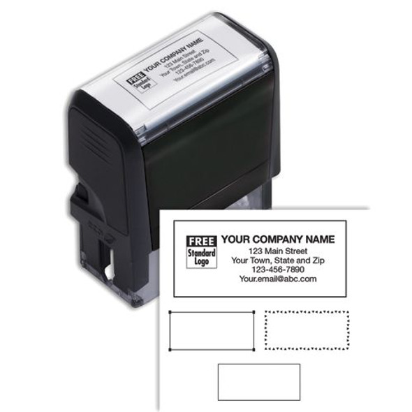 Name & Address Stamp, Medium - Self-Inking