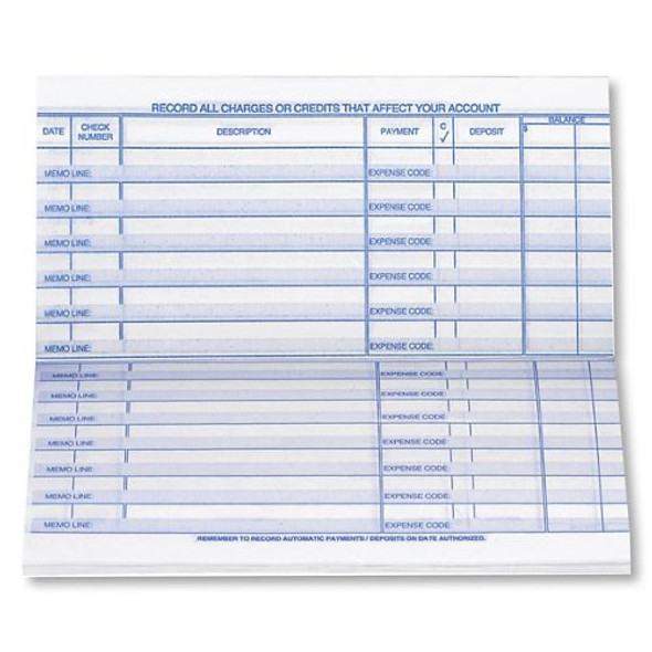 Personal Size Check Register