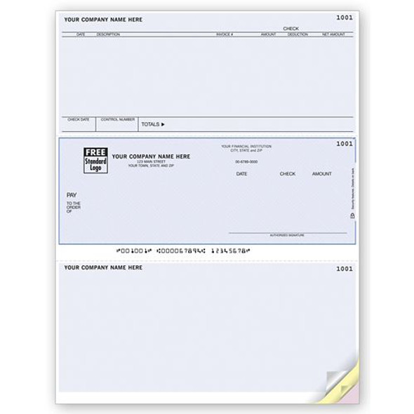 Laser Middle Checks, Accounts Payable