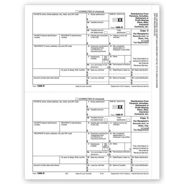 Laser 1099-R, Copy C