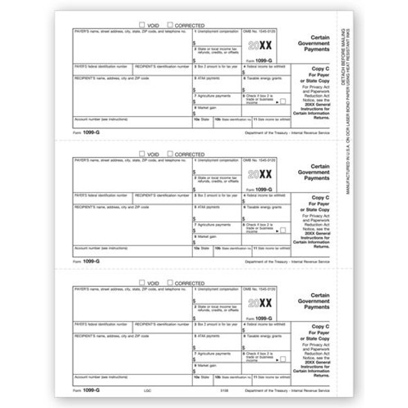 Laser 1099-G State Copy C