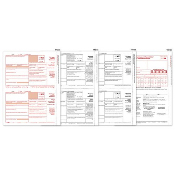 2-Up Laser 1098 Mortgage Interest Set 3 Part