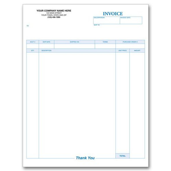 Laser Invoice