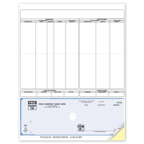 HS Laser Bottom Payroll Check