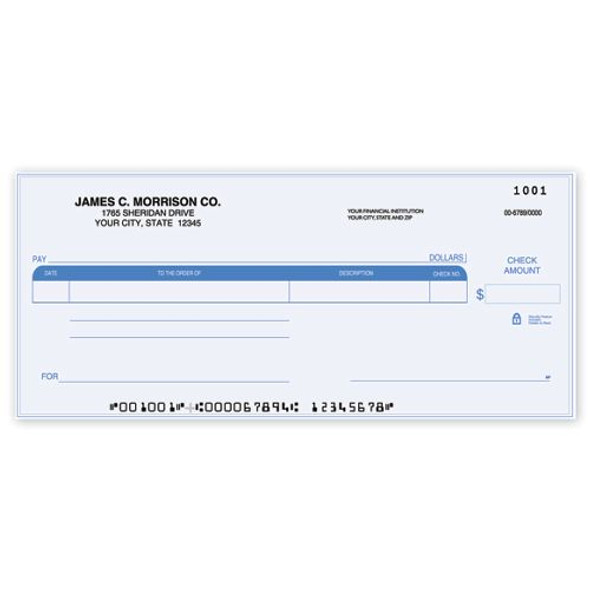 Compact Size One Write Check