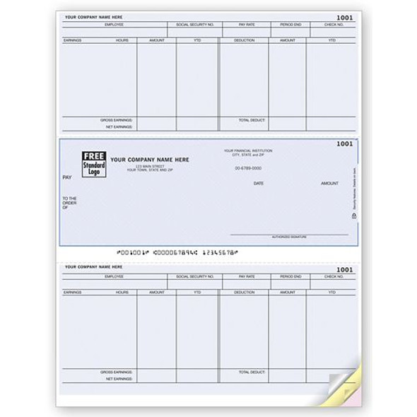 Laser Payroll Check, Compatible with MAS