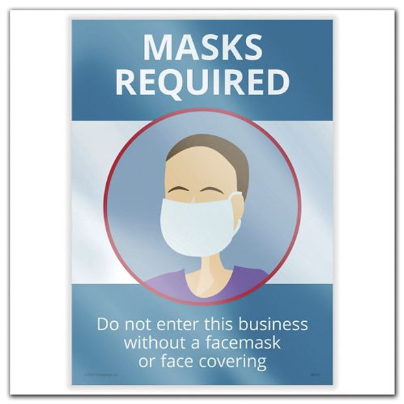 Masks Required - Window Cling