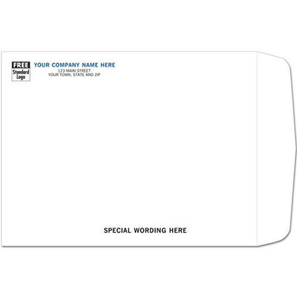 White Mailing Envelope