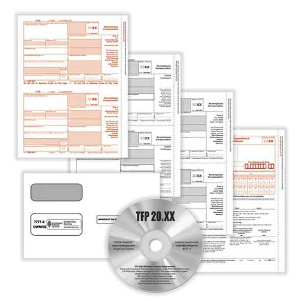 1099 NEC LZR 5-PT SET W ENV & TFP SOFT