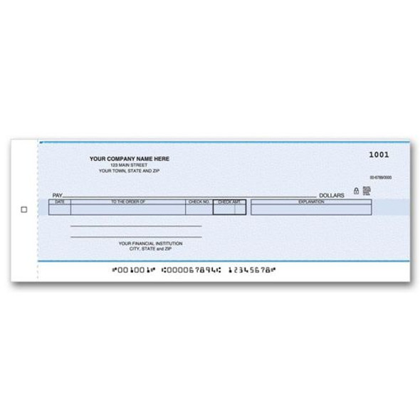 Cash Disbursement Center Check