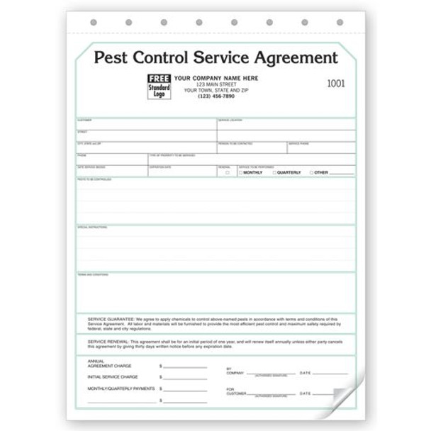 Pest Control Contract -  Service Agreements Pest Control Contract -  Service Agreements