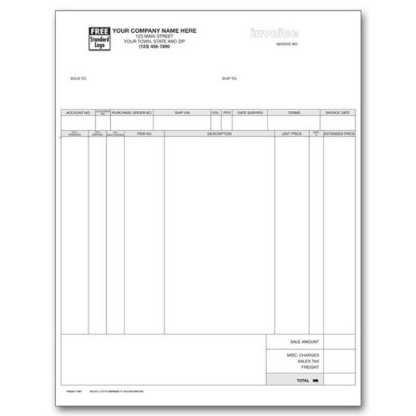 Laser Invoice