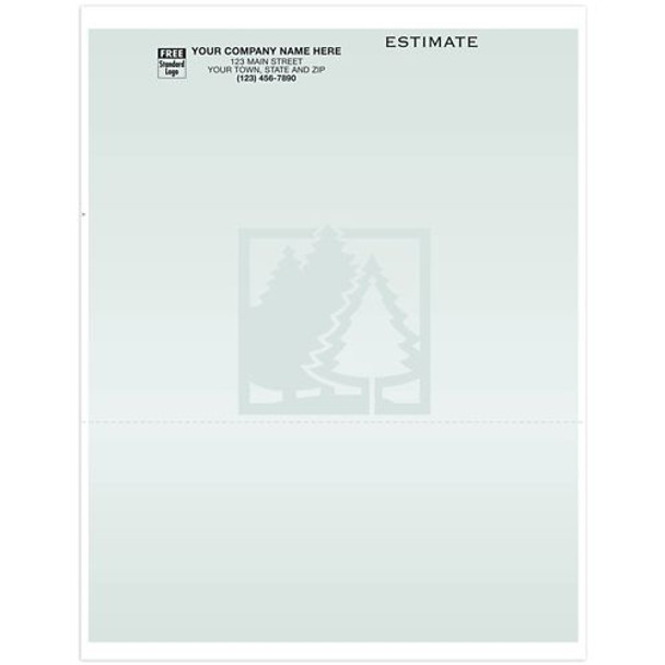 Colors Laser/Inkjet Multipurpose Form, bottom perforation