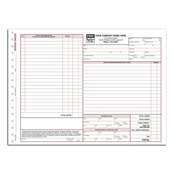 Repair Orders Repair Orders