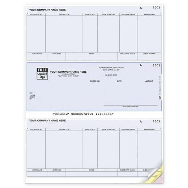 Laser Middle Accounts Payable Check