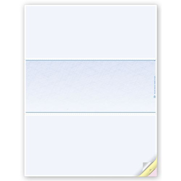 Blank Laser Checks, Middle Format