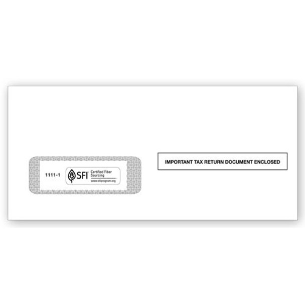 1099 Single-Window Envelope