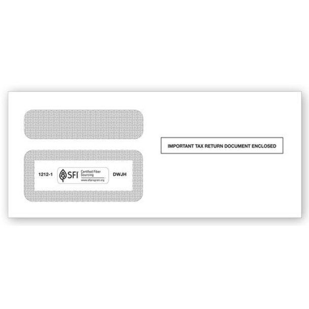 1099 Double-Window Envelope