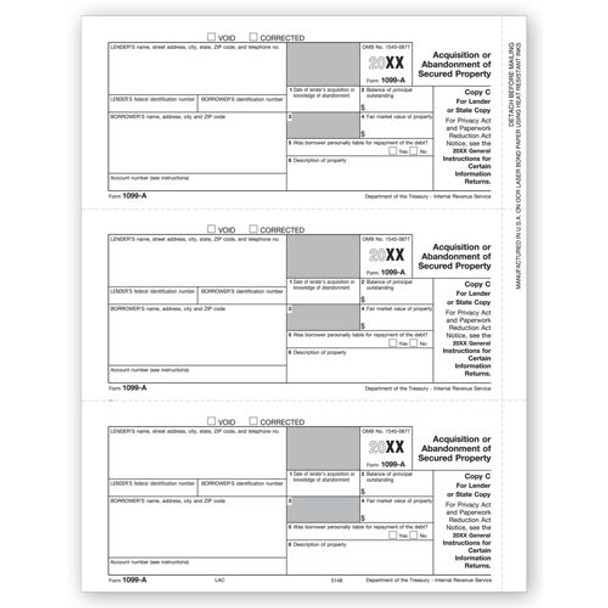 Laser 1099-A, State Copy C