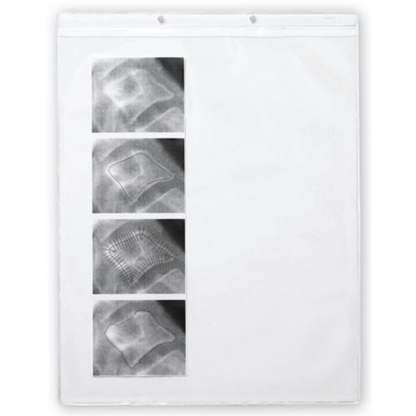Transparent Vinyl File Pocket, 2 Hole Punch Transparent Vinyl File Pocket, 2 Hole Punch