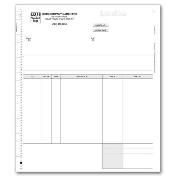 Continuous Inventory Invoice