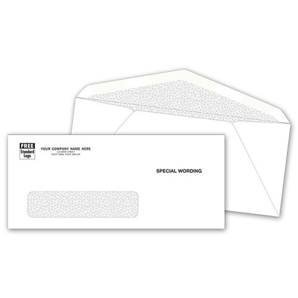 Single Window Confidential Recycled Envelope