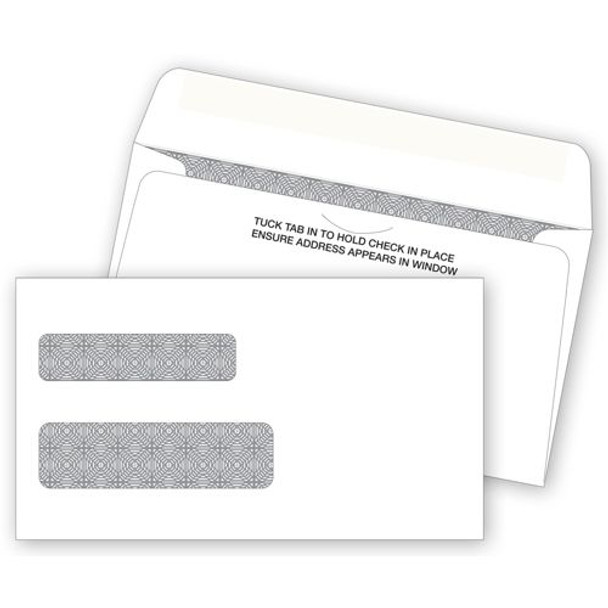 Double Window Envelope 6 3/16 x 3 3/4 Double Window Envelope 6 3/16 x 3 3/4