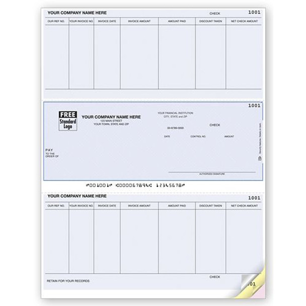 Laser Accounts Payable Check, Compatible with Great Plains