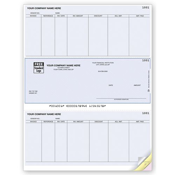 Laser Accounts Payable Check, Compatible with SBT