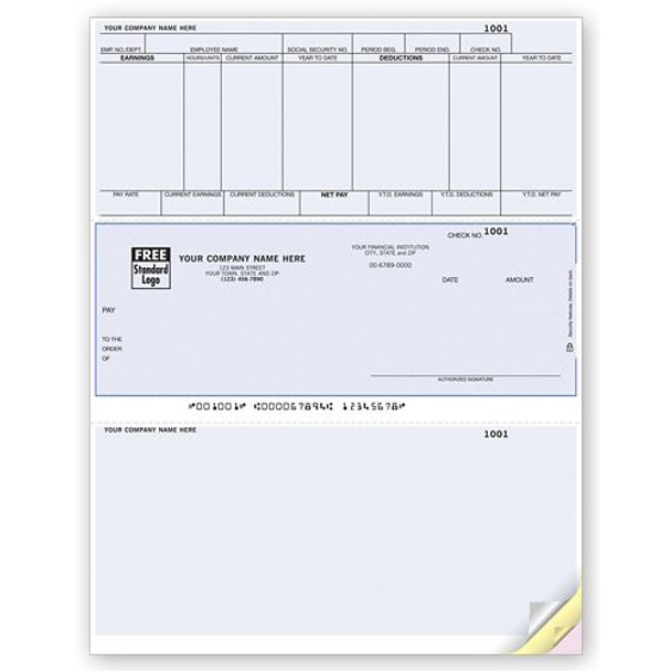 Laser Middle Payroll Check