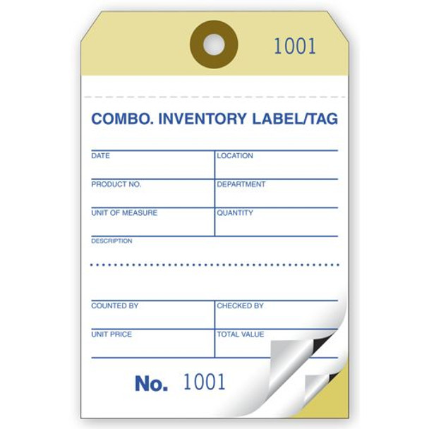 Medium Sized Inventory Tags