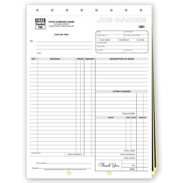 Work Orders, Carbon, Large Format