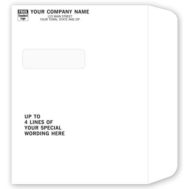 Booklet Envelope Single Window