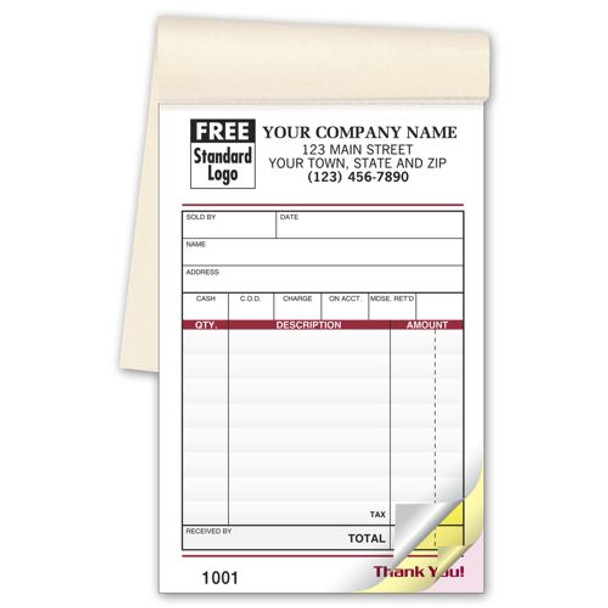 Sales Books - Small Image Sales Books - Small Image