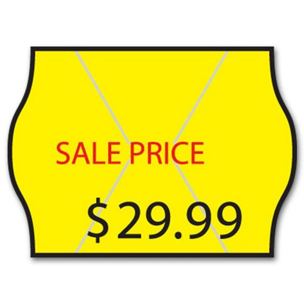 2-Line YLW "Sale Price" 2-Line YLW "Sale Price"