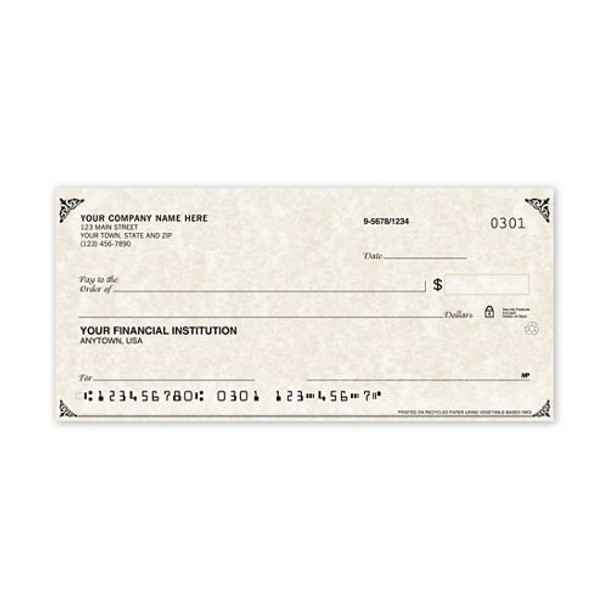 Personal Check - Parchment