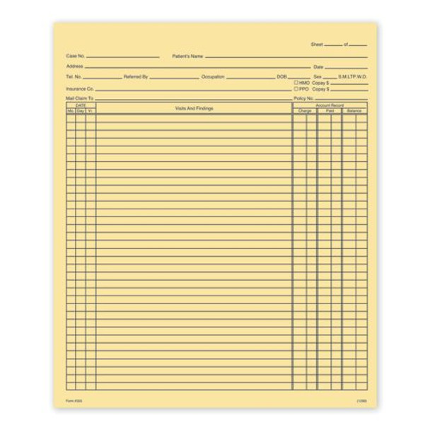 General Patient Exam Records, Folder Style