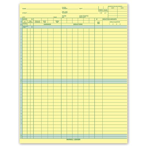 Topwrite Payroll Ledger