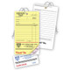 Repair Tags, Invoice w/ Detachable Claim Check